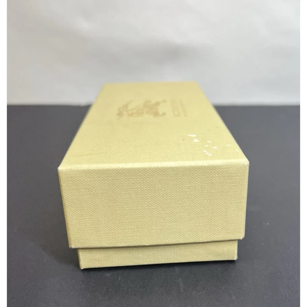 Burberry Tan Eyewear Box‎ Booklet Luxottica Group Gold Logo Gift Box High End